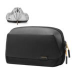 Inateck Multipurpose Electronics Organizer with 180° Open - Black