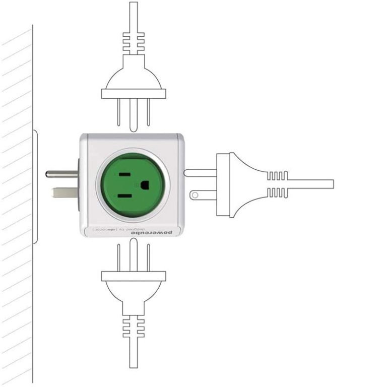 Kuhwait Outlet Example Allocacoc PowerCube Original 4 Power Outlets - Electro Store Kuwait