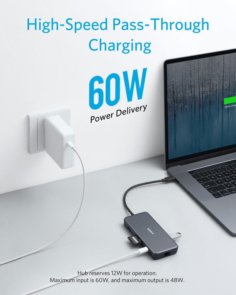 Anker PowerExpand+ 7-in-1 USB-C PD Ethernet Hub - Image 6