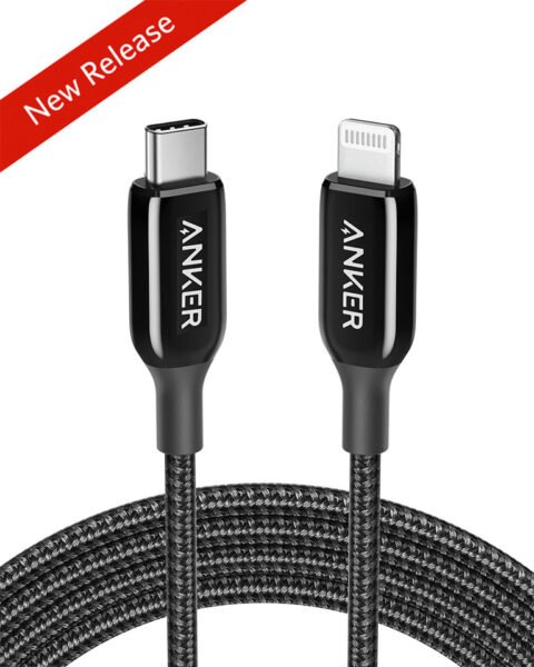 Anker PowerLine+ III USB-C to Lightning (1.8m/6ft), Black
