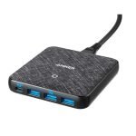 Anker PowerPort Atom III Slim (Four Ports) - Black