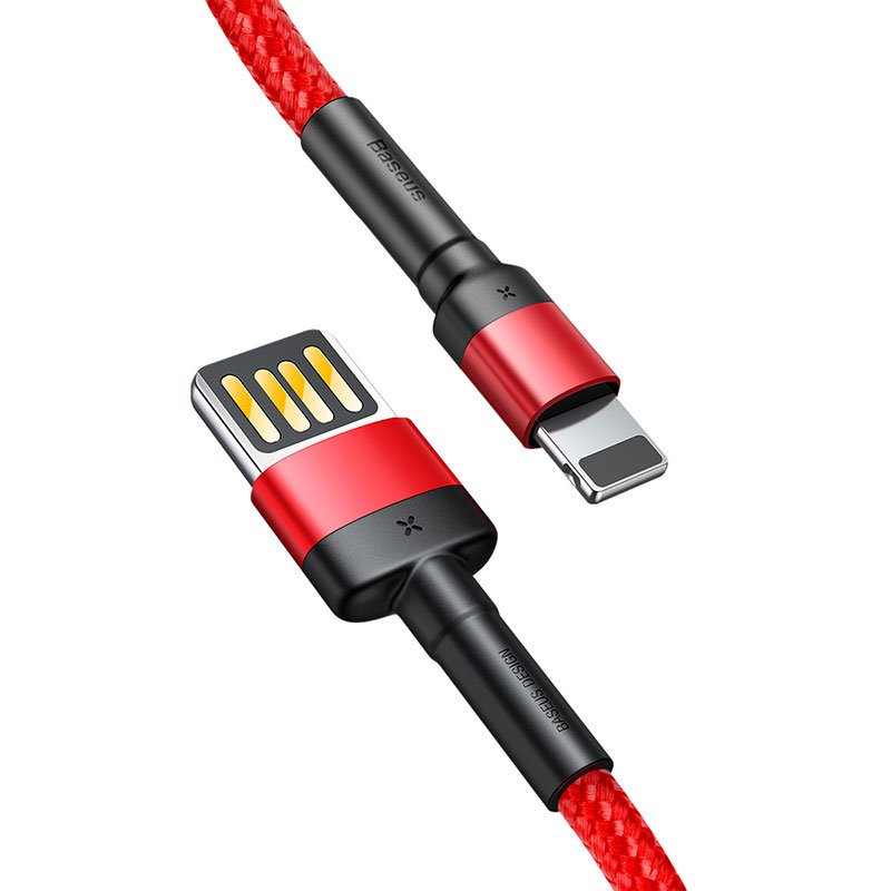 Baseus Cafule Cable(Special Edition) for iP - Red - Image 2
