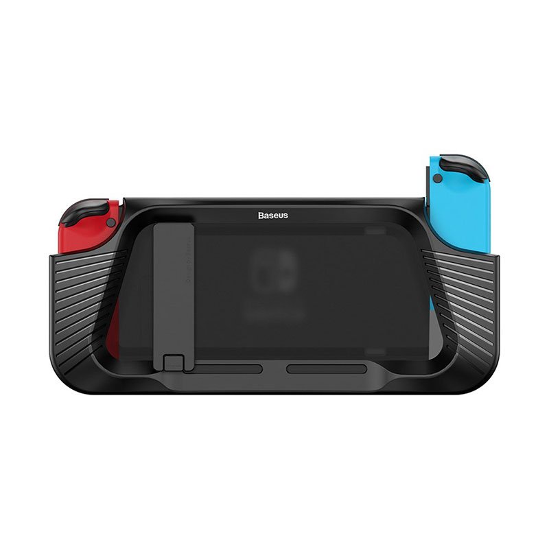 Baseus GS02 Shock Resistant Bracket Protective Case for Nintendo Switch - Black