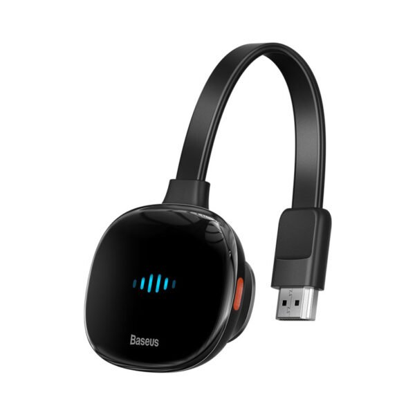 Baseus Meteorite Shimmer Wireless Display Adapter, Black