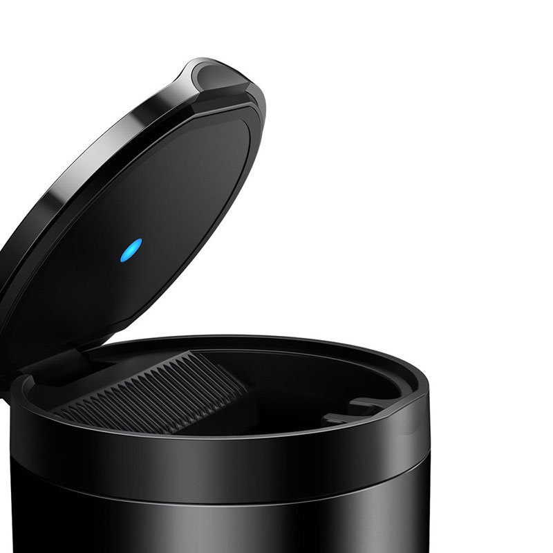 Baseus Premium Car Ashtray - Black - Image 3