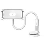 CHOETECH 2-in-1 Flexible Phone Mount & Fast Wireless Charger - White