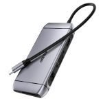 CHOETECH 9-in-1 USB-C Multiport Adapter HUB-M15 - Gray