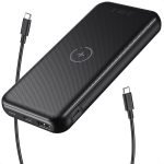 CHOETECH 10000mAh 2-in-1 Wireless Charger Power Bank B650 - Black