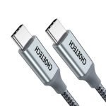 CHOETECH USB-C to USB-C Nylon Braided Cable XCC-1002 (1.8m/6ft) - Gray
