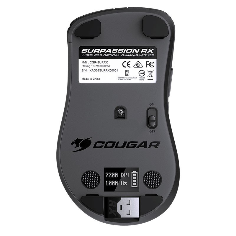 COUGAR Mice Surpassion RX RGB Optical Gaming Mouse - Black - Image 2