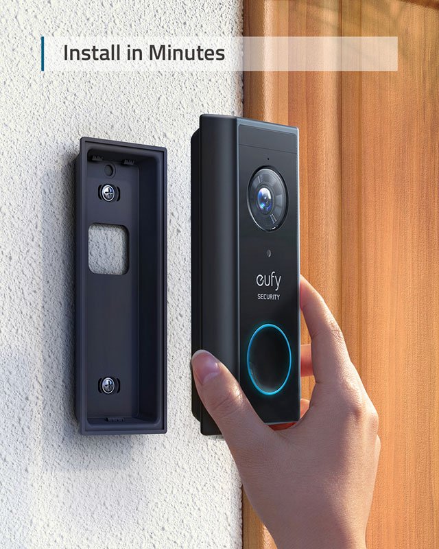 Eufy Video Doorbell 2K HD (Battery-Powered) Add-On Unit - Image 6