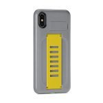 Grip2u BOOST Case with Kickstand for iPhone XS Max - Graphite Yellow