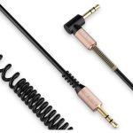 HAVIT Elbow Audio Cable 0.6M to 2.0M HV-CB619X - Black/Gold
