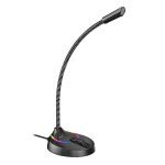 HAVIT HV-GK55 RGB Gaming Microphone - Black