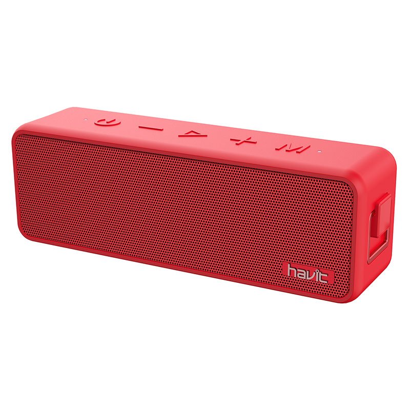 HAVIT HV-M76 Multi-Function Waterproof Wireless Speaker - Red