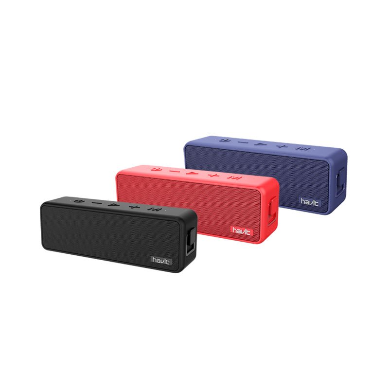 HAVIT HV-M76 Multi-Function Waterproof Wireless Speaker - Red - Image 4