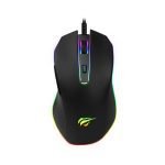 HAVIT HV-MS837 RGB Backlit Programmable Gaming Mouse - Black