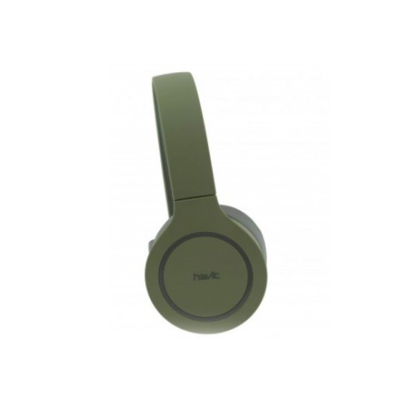 HAVIT Wireless Foldable Headphone H2586BT - Military Green - Image 3