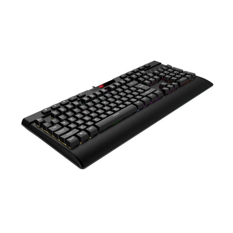 Havit Multi-Function Backlit Keyboard KB487L - Black - Image 3
