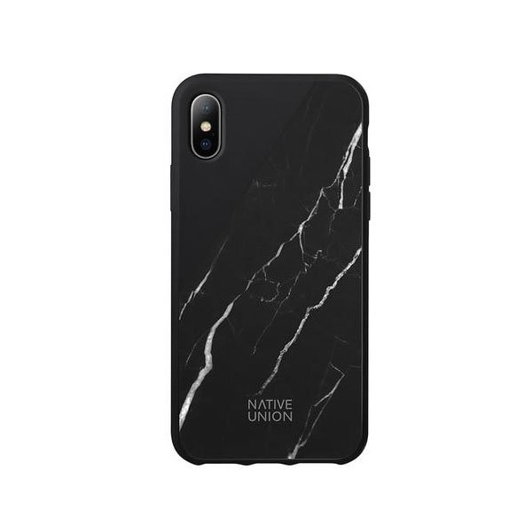 Native Union Clic Marble Case for iPhone X/XS - Black