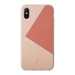 Native Union Clic Marquetry Case for iPhone X/XS - Rose