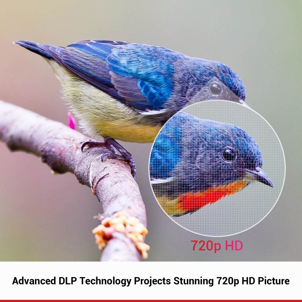 Nebula Capsule II Android TV Smart projector - Black - Image 2