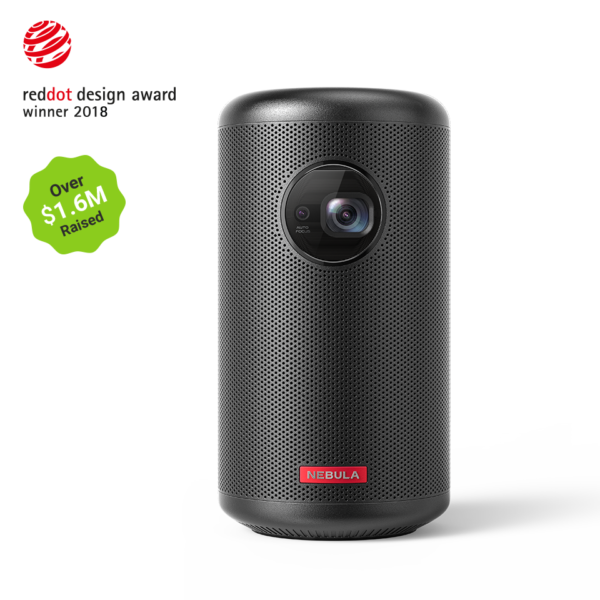 Nebula Capsule II Android TV Smart projector, Black