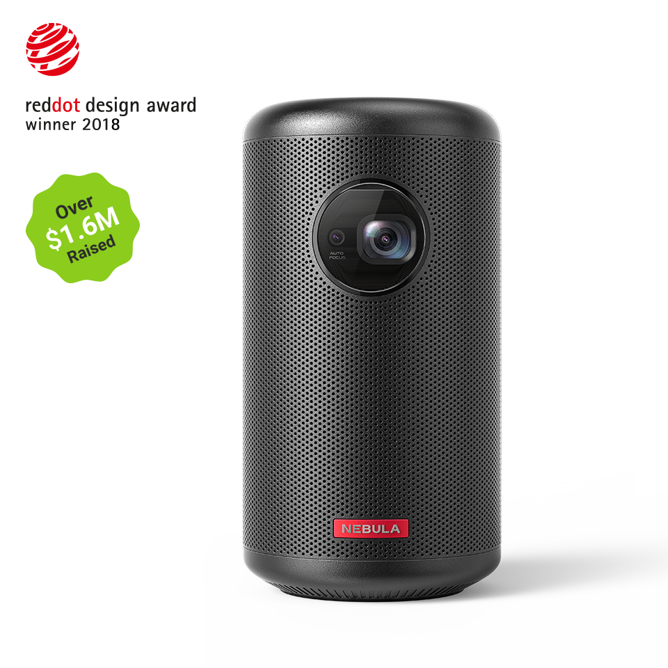 Nebula Capsule II Android TV Smart projector - Black