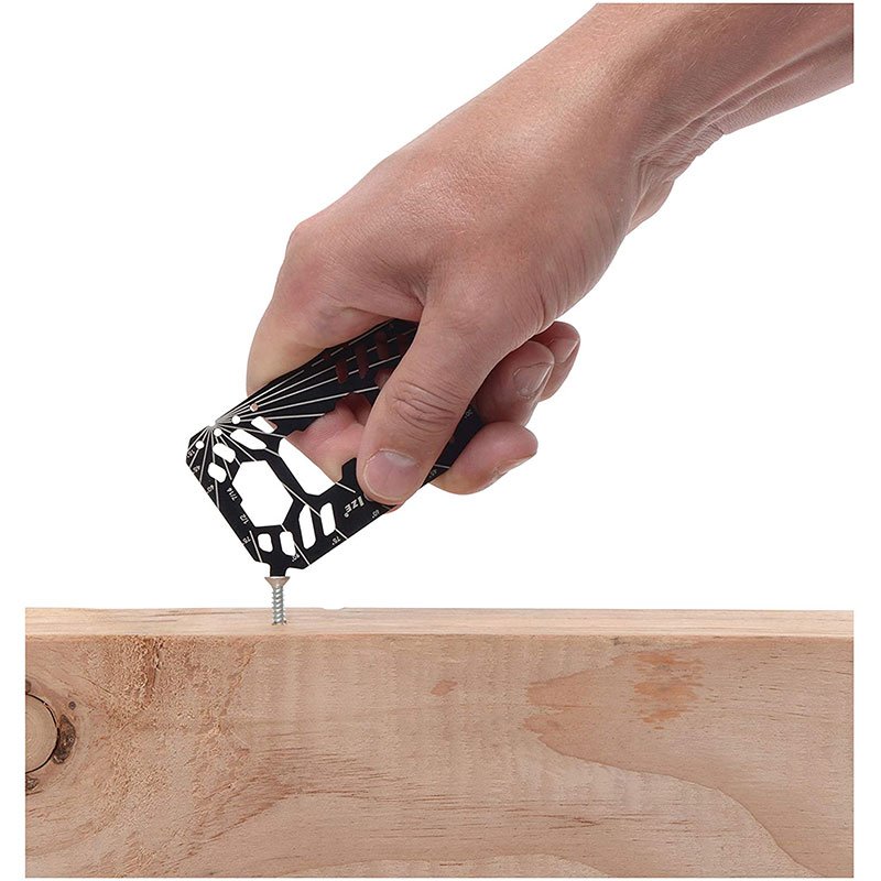 NiteIze Financial Tool Multi Tool Card FMTM-01-R7 - Black - Image 4