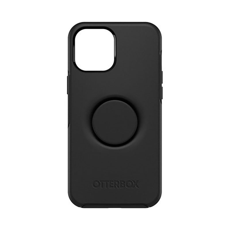 OtterBox Otter+Pop Symmetry Series Case for iPhone 12 Pro Max 5G - Black - Image 3