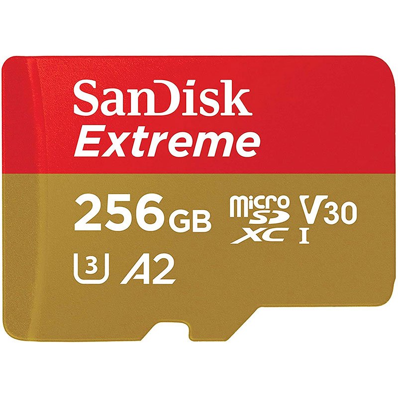 SanDisk Extreme MicroSDXC UHS-I Memory Card 256GB