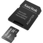 SanDisk MicroSDHC Flash Memory Card with Adapter 16GB