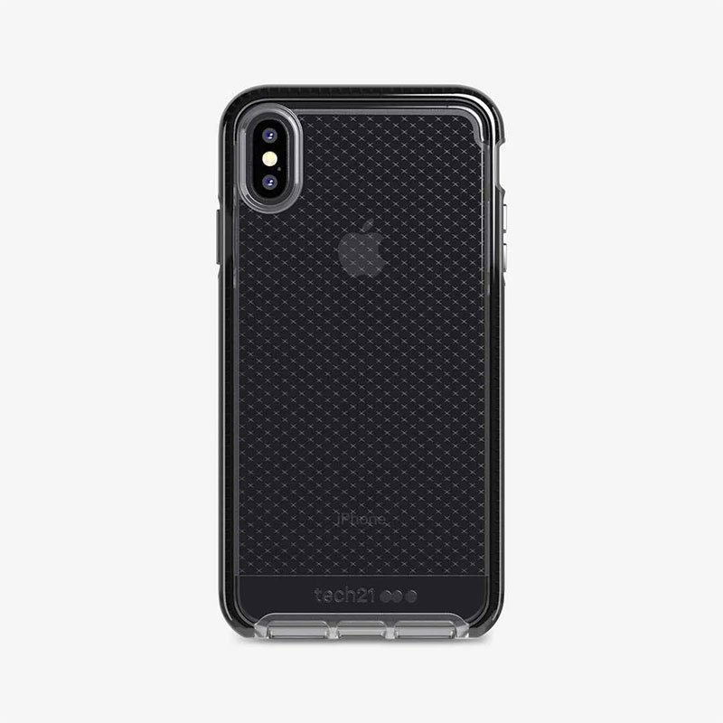 Tech21 Evo Check Case for iPhone XS Max - Smokey Black