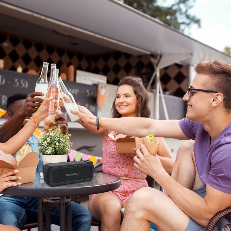 Tronsmart Element Force+ SoundPulse Portable Bluetooth Speaker - Black - Image 4