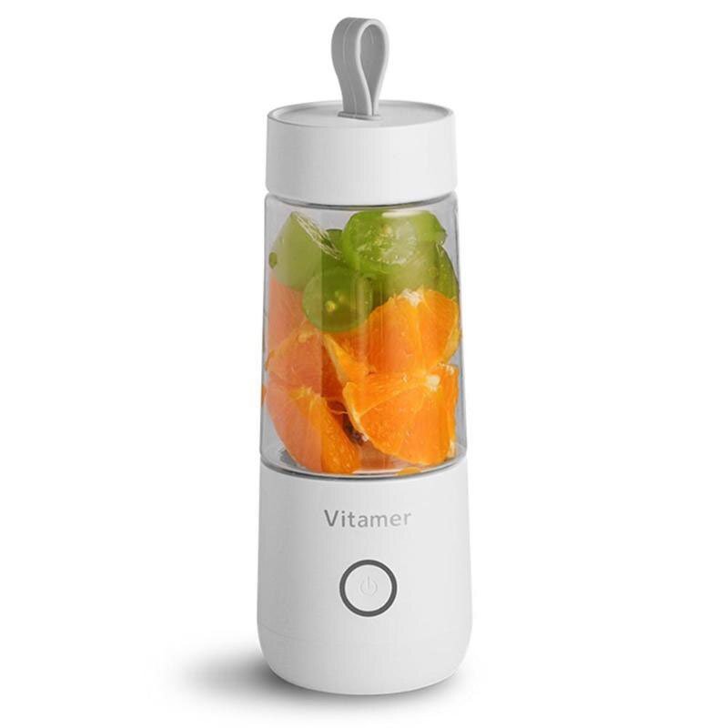 Vitamer Mini Portable Fruit Juicer 350ml - White