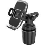 WixGear Car Cup Holder Phone Mount Adjustable Automobile Cup Holder Smart Phone Cradle Car Mount