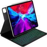 iWALK Crazy Smart Folio Magic Keyboard for iPad Pro 12.9-Inch - Black