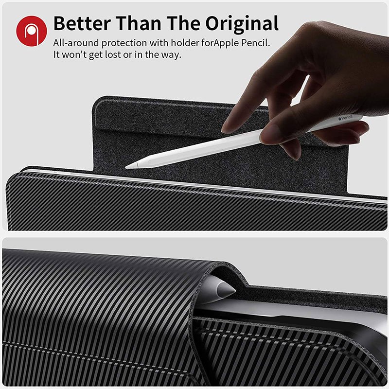 iWALK Crazy Smart Folio Magic Keyboard for iPad Pro 12.9-Inch - Black - Image 6