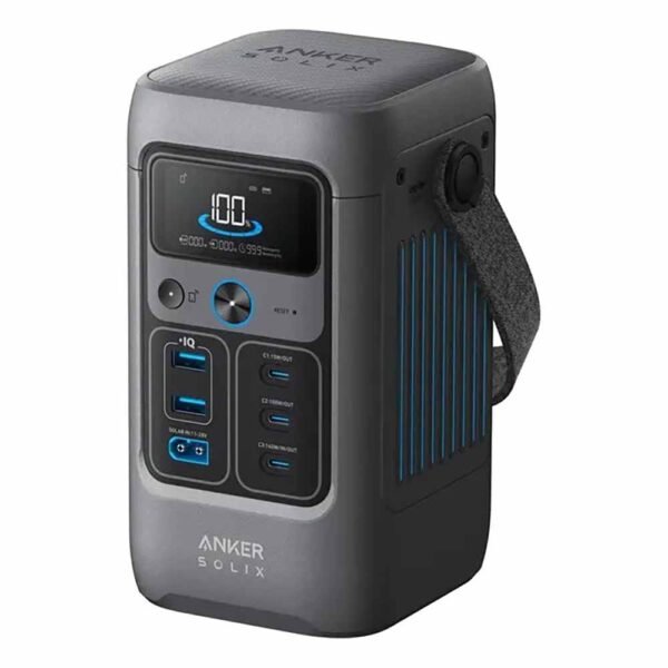 Anker Solix C200 Dc Portable Power Station, 60000mah (192wh) 200w, Gray