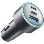 Anker 535 Car Charger With 2 USB-C And 1 USB-A Ports