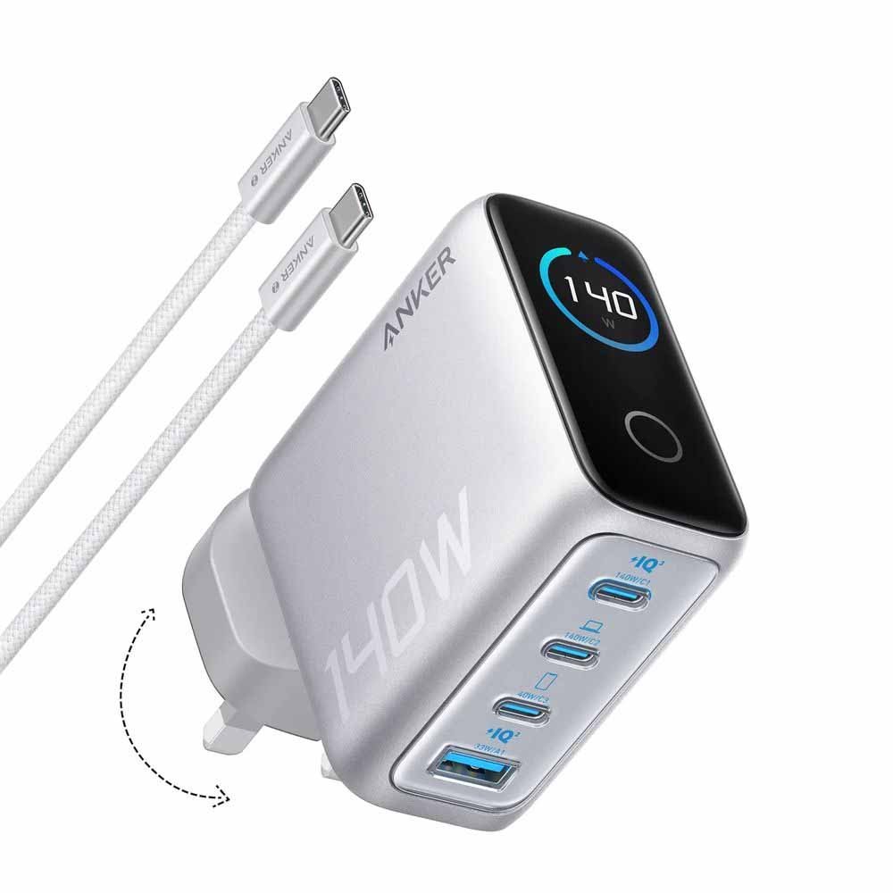 Anker Pd Fast Charger 140w - Dark Silver