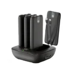 Brave Station Pro 4-in-1 Family Power Bank Station 10000mAh×4 BP-27 – Black