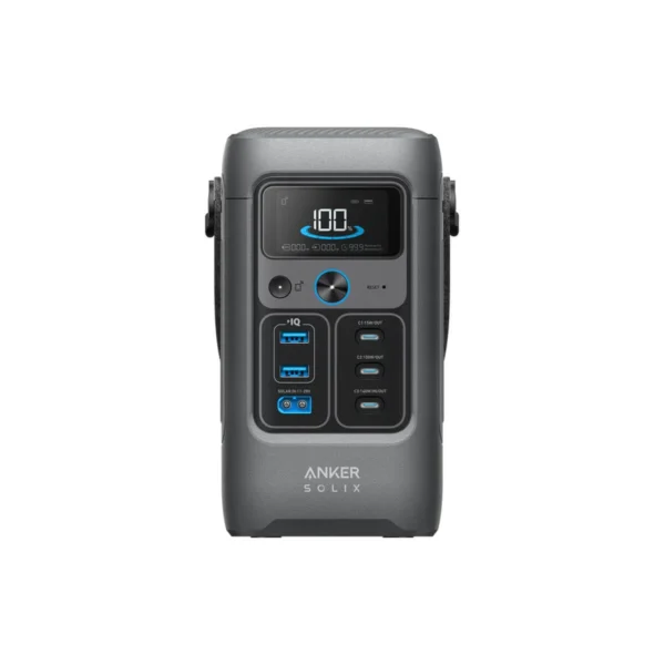 Anker Solix C200 DC Portable Power Station 60000mAh 200W A17270Z1, Dark Gray