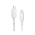Anker 322 USB-C to Lightning Connector (3ft Braided) | White