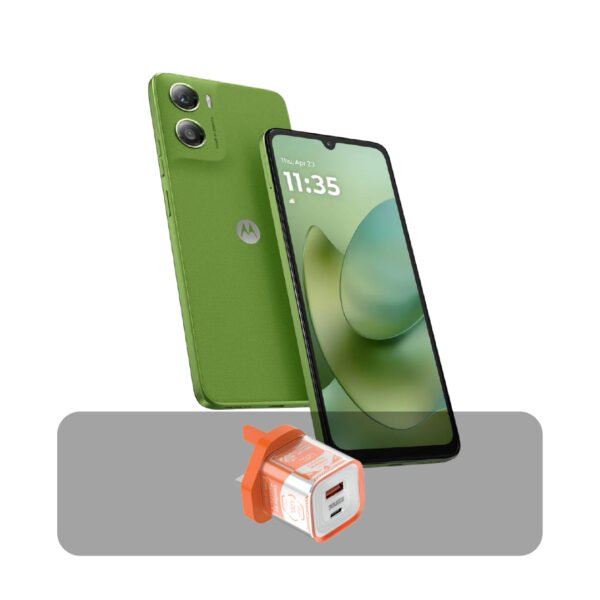 Motorola Moto G06, 128GB, 4GB RAM + Bundle Offer, PANTONE Tendril