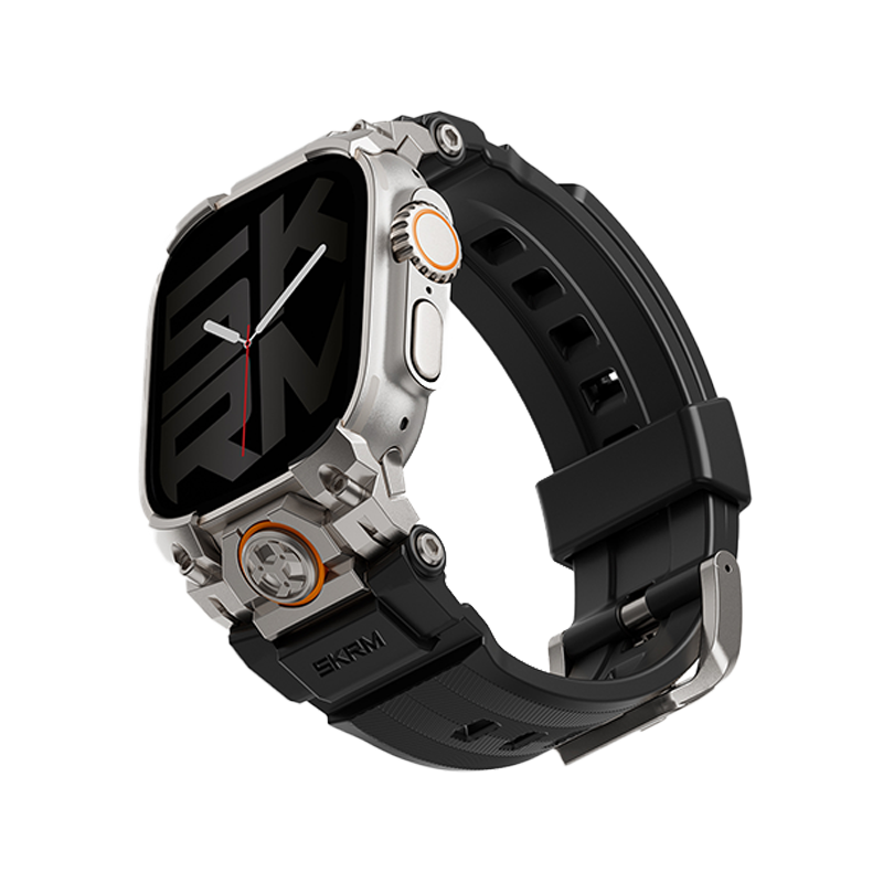 Skinarma Talon Apple Watch Ultra Strap with Connector Clasp (49mm) - Black