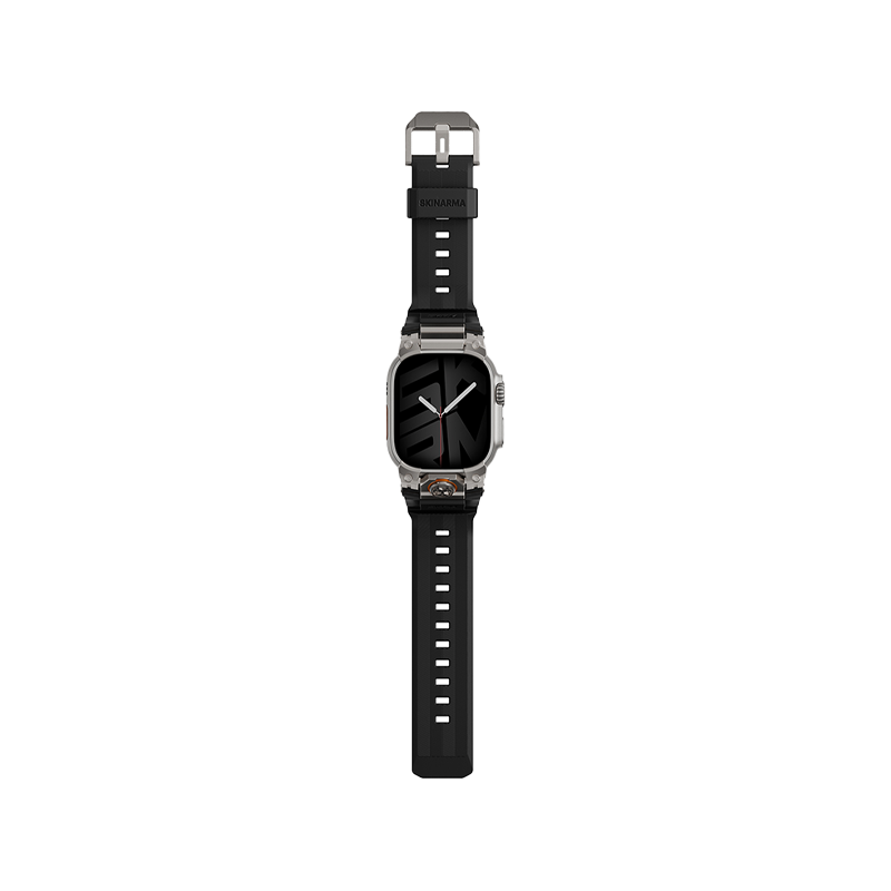 Skinarma Talon Apple Watch Ultra Strap with Connector Clasp (49mm) - Black