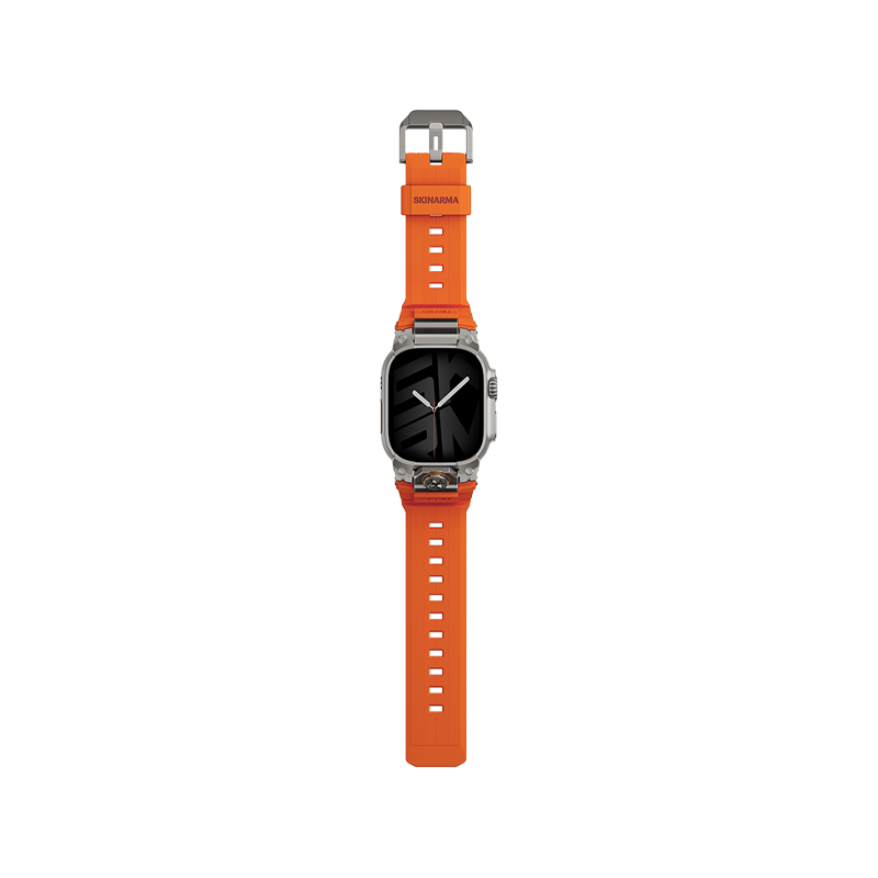 Skinarma Talon Apple Watch Ultra Strap with Connector Clasp (49mm) - Orange