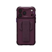 Skinarma Helio CE Grip-Stand Case for iPhone 18 Pro - Burgundy
