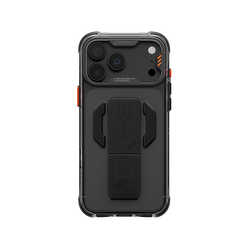 Skinarma Helio CE Grip-Stand Case for iPhone 18 Pro - Graphite